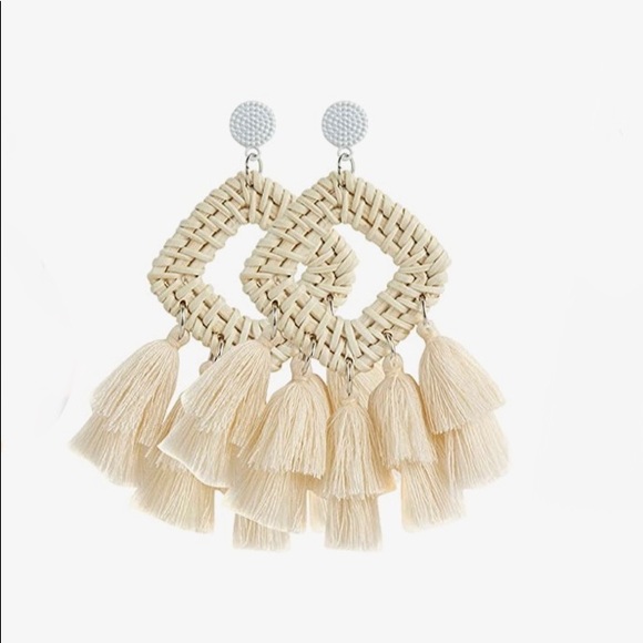 Jewelry - Rattan Statement Earrings